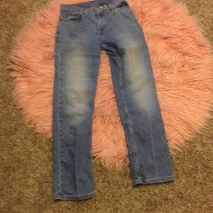 Women’s lower rise straight leg 4 petite medium!